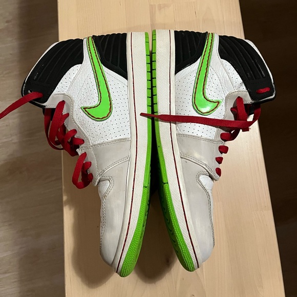 Air Jordan 1 Retro '93 White/Electric Green - Picture 3 of 7